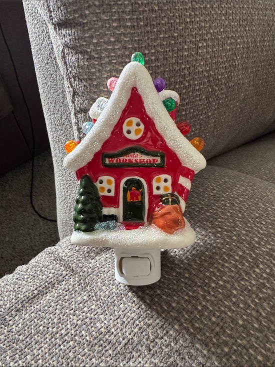 Other - Holiday Gingerbread House Night Light - Red